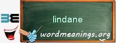 WordMeaning blackboard for lindane